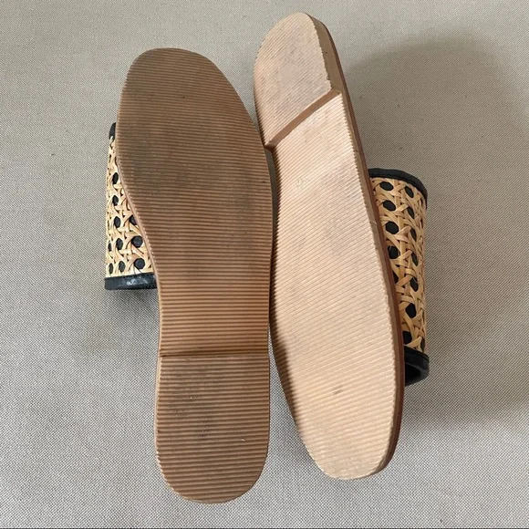 St Agni Hennie rattan slides sandals size EU 40 US 9 9.5 or 10 - Picture 7 of 9